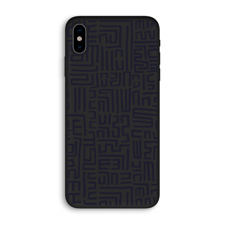 Moroccan Print: iPhone XS Biologisch afbreekbaar hoesje