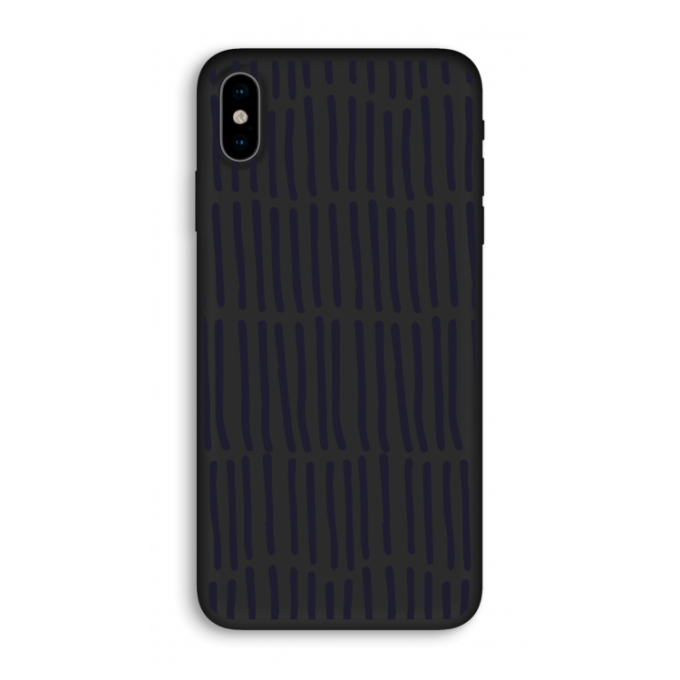 Moroccan stripes: iPhone XS Biologisch afbreekbaar hoesje