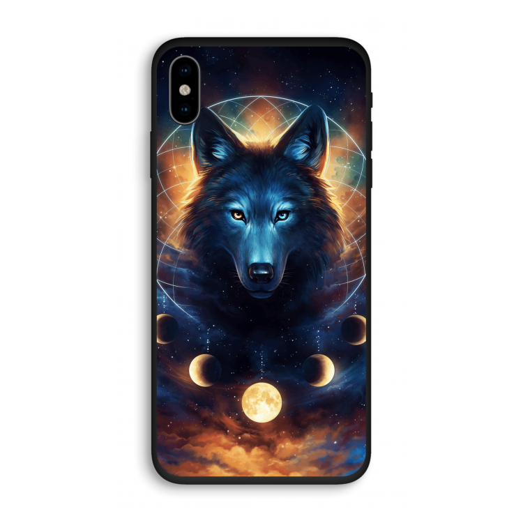 Wolf Dreamcatcher: iPhone XS Biologisch afbreekbaar hoesje