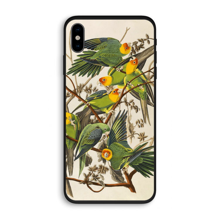 Carolinaparkiet: iPhone XS Biologisch afbreekbaar hoesje