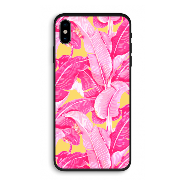 Pink Banana: iPhone XS Biologisch afbreekbaar hoesje