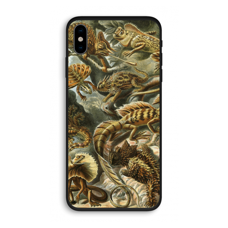 Haeckel Lacertilia: iPhone XS Biologisch afbreekbaar hoesje