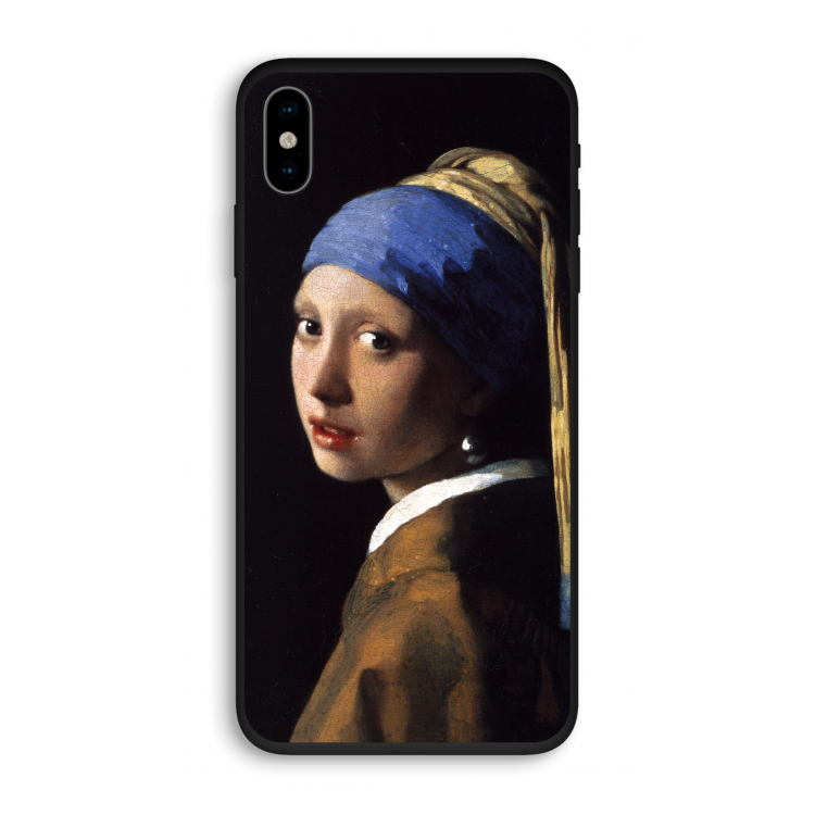 The Pearl Earring: iPhone XS Biologisch afbreekbaar hoesje