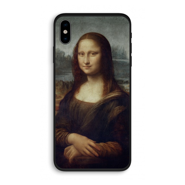 Mona Lisa: iPhone XS Biologisch afbreekbaar hoesje