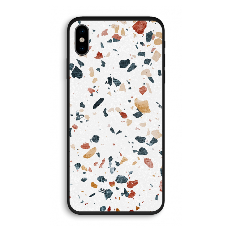 Terrazzo N°4: iPhone XS Biologisch afbreekbaar hoesje