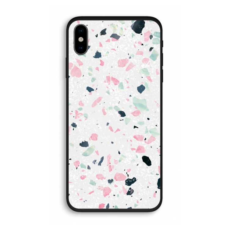 Terrazzo N°3: iPhone XS Biologisch afbreekbaar hoesje