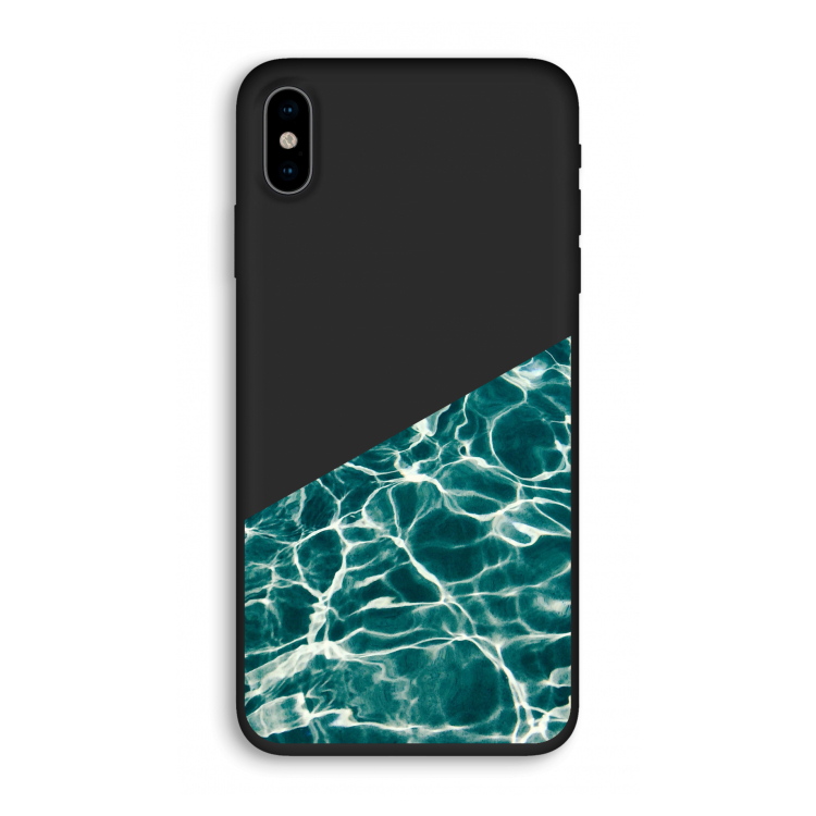 Weerkaatsing water: iPhone XS Biologisch afbreekbaar hoesje