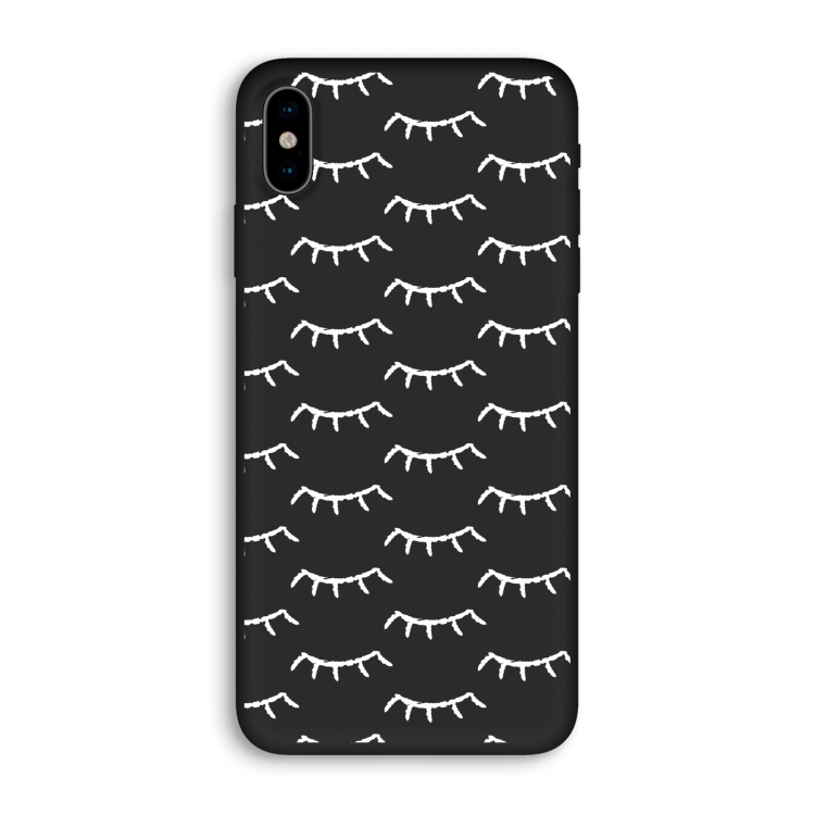 Wimpers: iPhone XS Biologisch afbreekbaar hoesje