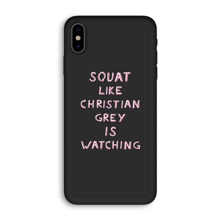 Christian Grey: iPhone XS Biologisch afbreekbaar hoesje