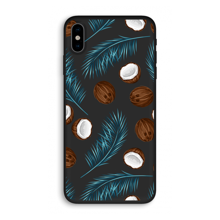 Kokosnoot roze: iPhone XS Biologisch afbreekbaar hoesje