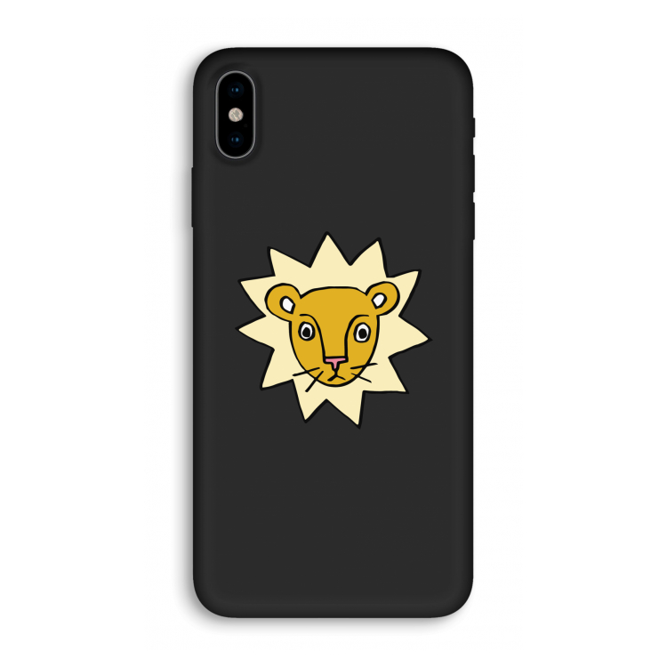Kleine leeuw: iPhone XS Biologisch afbreekbaar hoesje