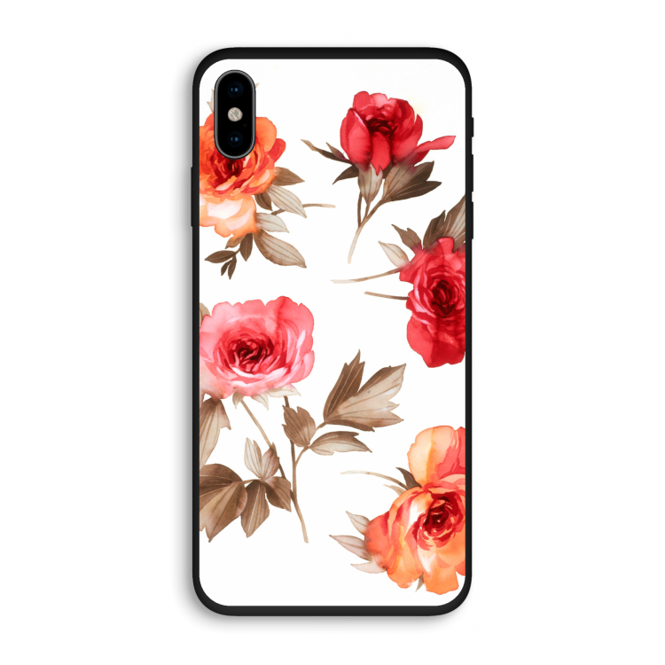 Roosjes: iPhone XS Biologisch afbreekbaar hoesje