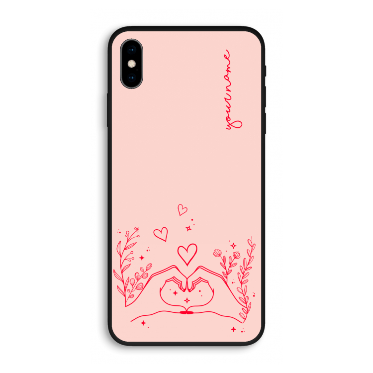 Love is in the air: iPhone XS Max Biologisch afbreekbaar hoesje