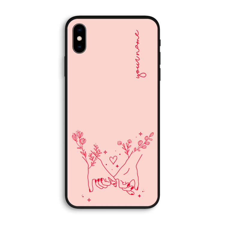 Best Friends: iPhone XS Max Biologisch afbreekbaar hoesje
