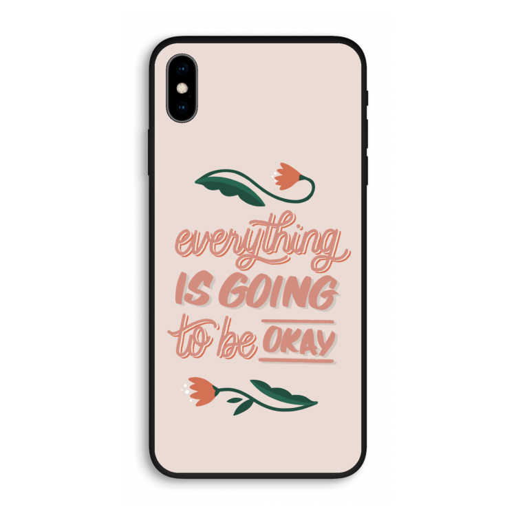 Optimistic flower girl: iPhone XS Max Biologisch afbreekbaar hoesje