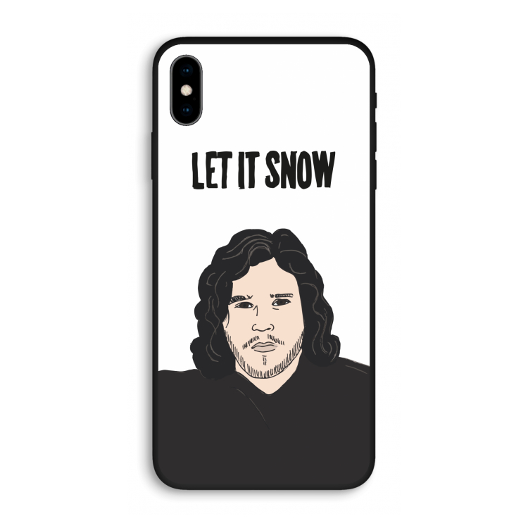 Let It Snow: iPhone XS Max Biologisch afbreekbaar hoesje