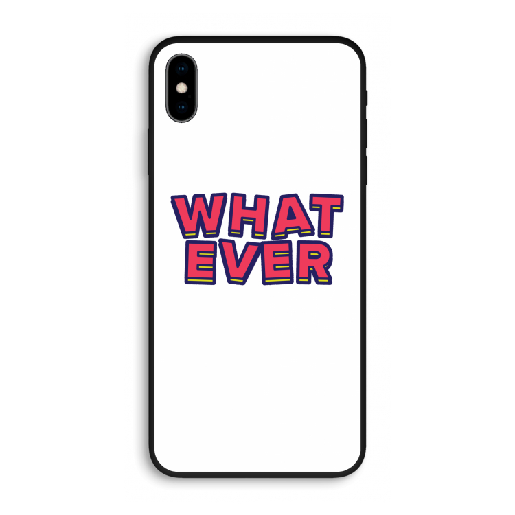 Whatever: iPhone XS Max Biologisch afbreekbaar hoesje