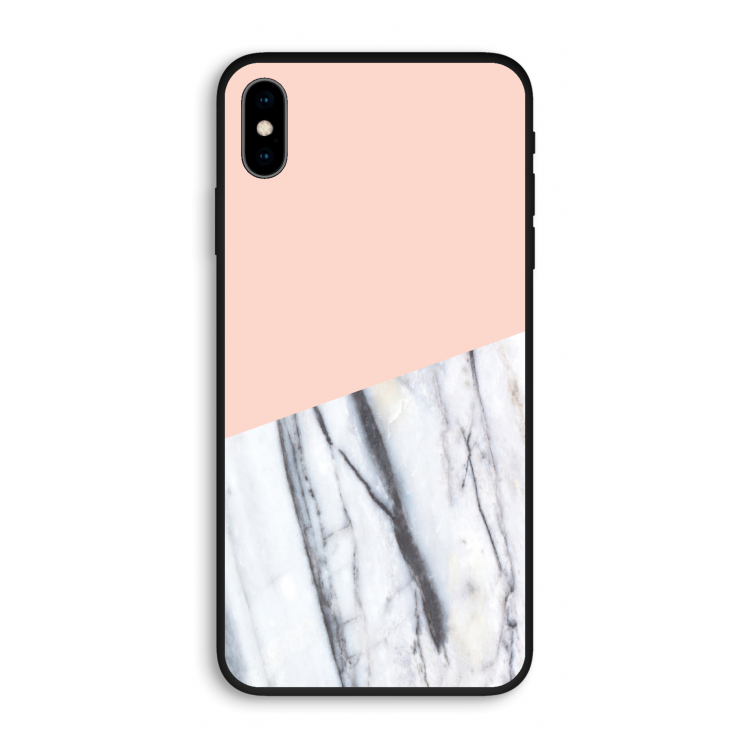 A touch of peach: iPhone XS Max Biologisch afbreekbaar hoesje