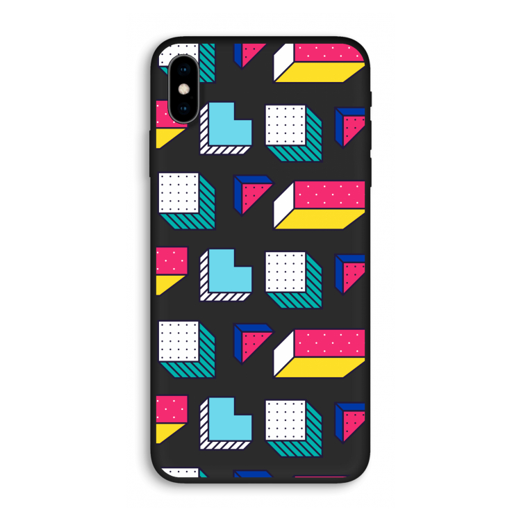 8-bit N°7: iPhone XS Max Biologisch afbreekbaar hoesje