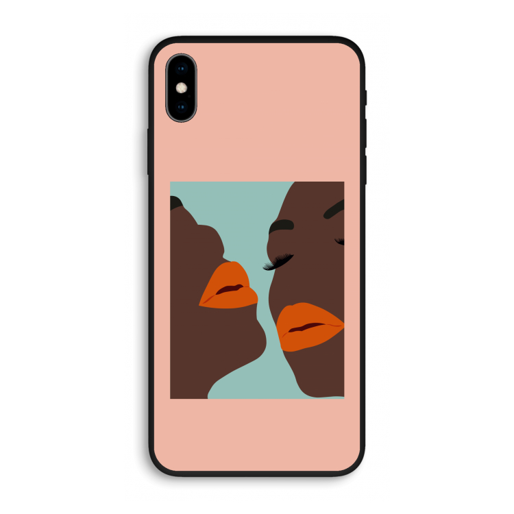 Orange lips: iPhone XS Max Biologisch afbreekbaar hoesje
