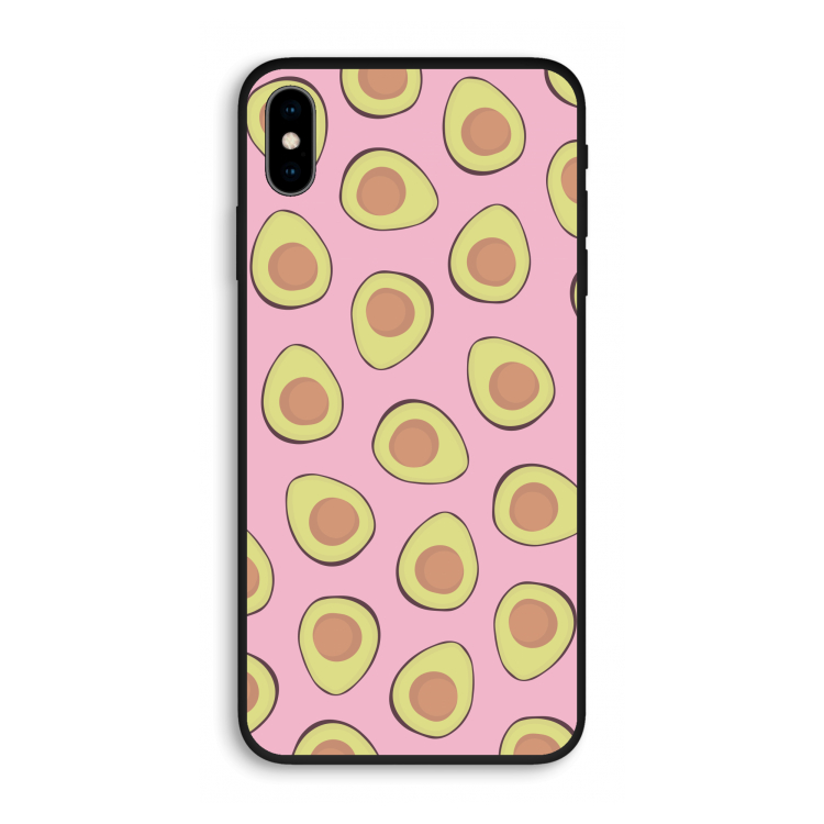 Dancing avocados: iPhone XS Max Biologisch afbreekbaar hoesje