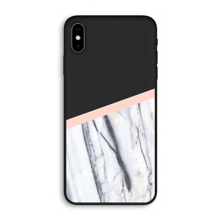 A touch of peach: iPhone XS Max Biologisch afbreekbaar hoesje