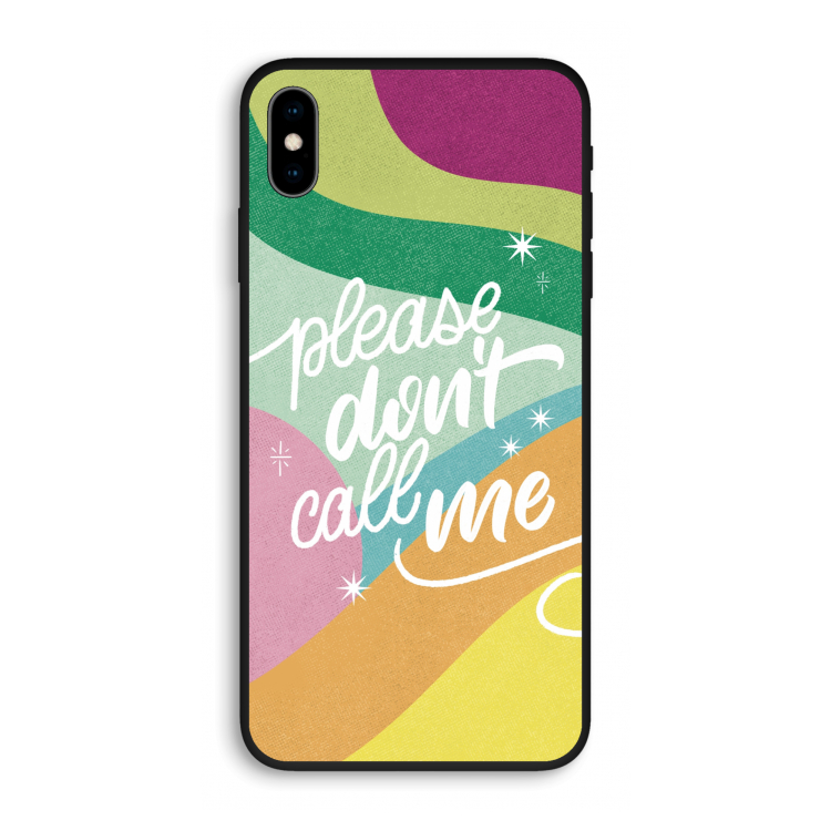 Don't call: iPhone XS Max Biologisch afbreekbaar hoesje