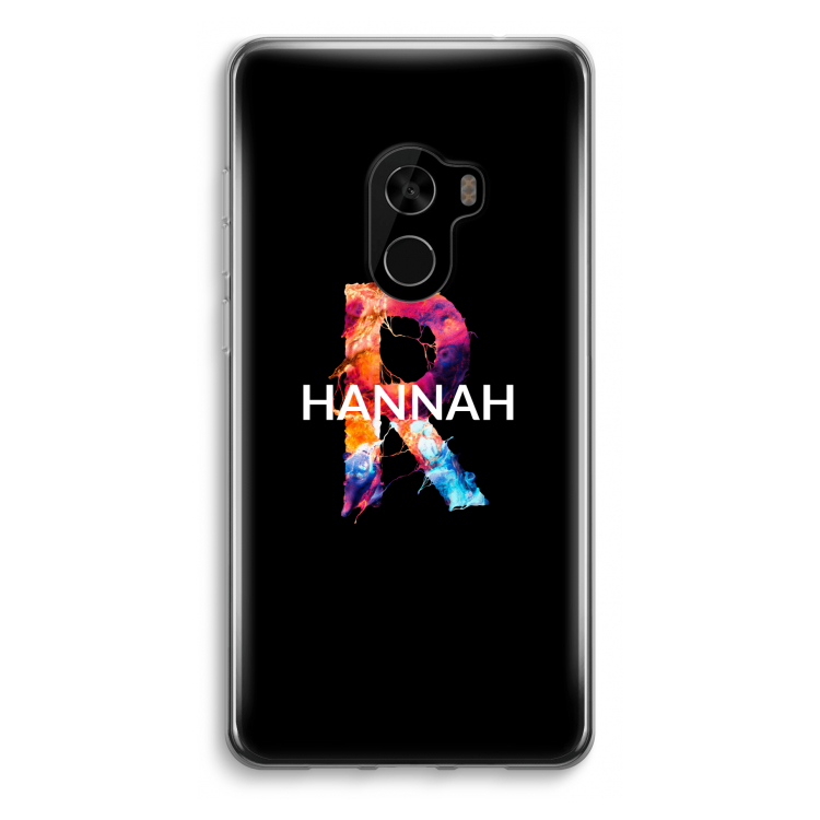 Abstract Spectrum: Xiaomi Mi Mix 2 Transparant Hoesje