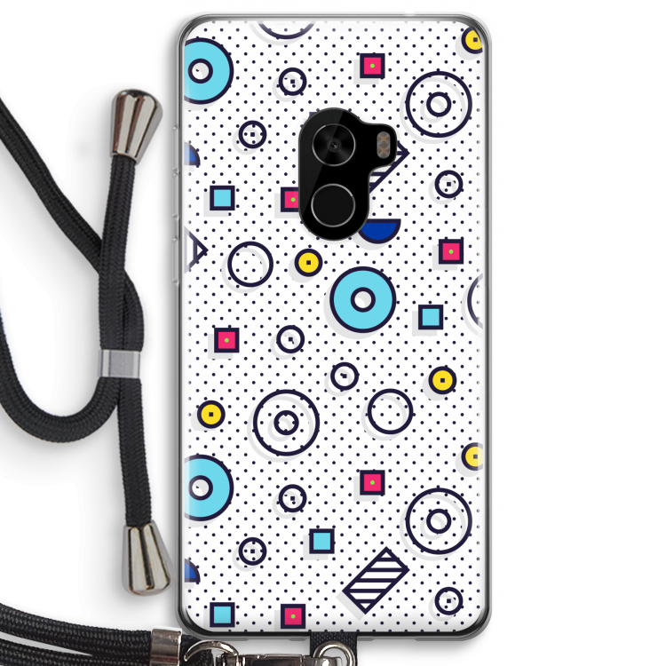 8-bit N°9: Xiaomi Mi Mix 2 Transparant Hoesje met koord