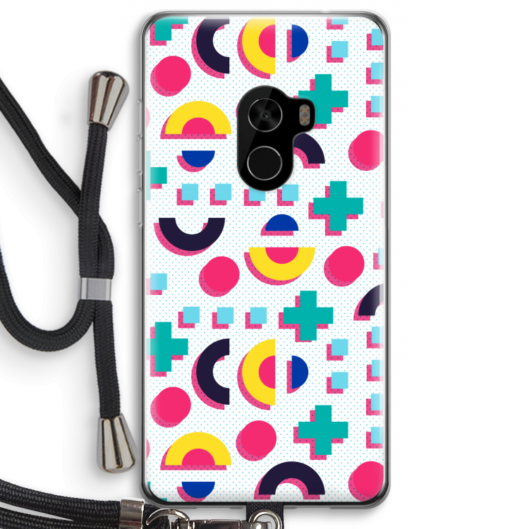 8-bit N°2: Xiaomi Mi Mix 2 Transparant Hoesje met koord