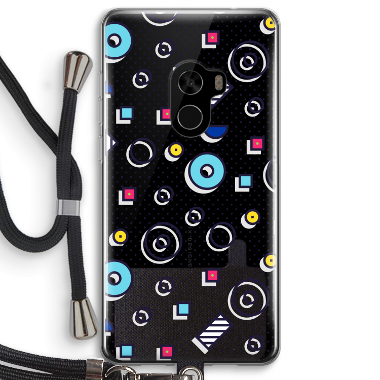 8-bit N°9: Xiaomi Mi Mix 2 Transparant Hoesje met koord