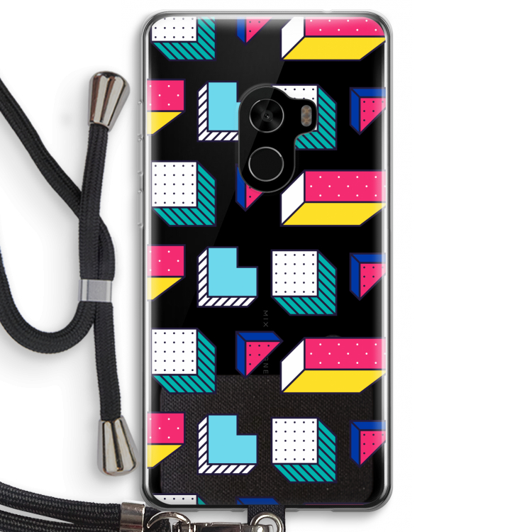 8-bit N°7: Xiaomi Mi Mix 2 Transparant Hoesje met koord