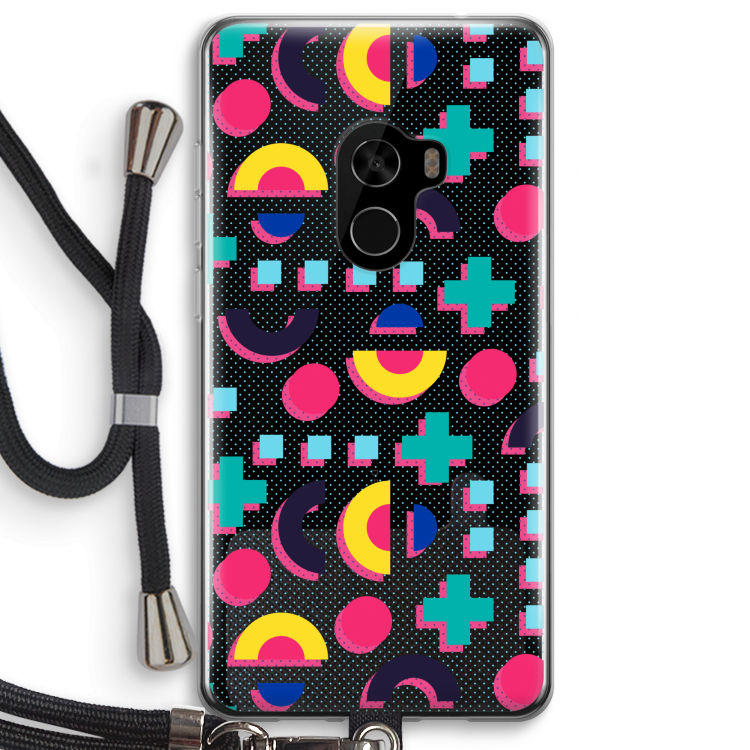 8-bit N°2: Xiaomi Mi Mix 2 Transparant Hoesje met koord