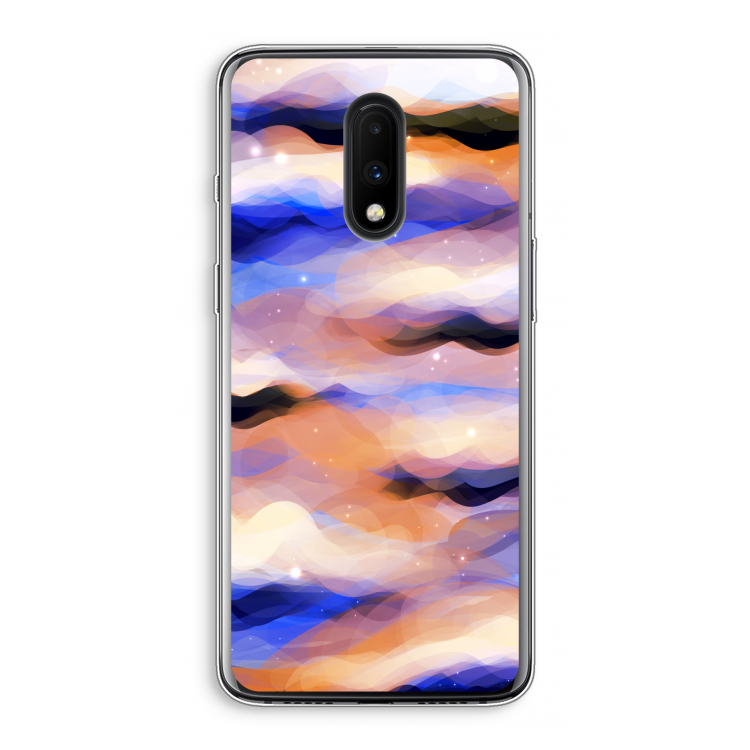 Donkere Wolken: OnePlus 7 Transparant Hoesje
