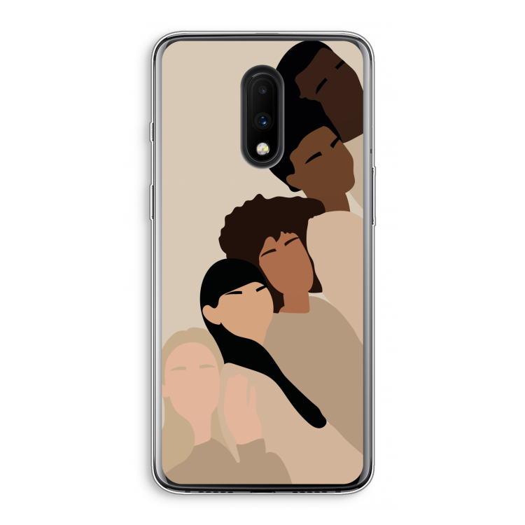 Sweet creatures: OnePlus 7 Transparant Hoesje