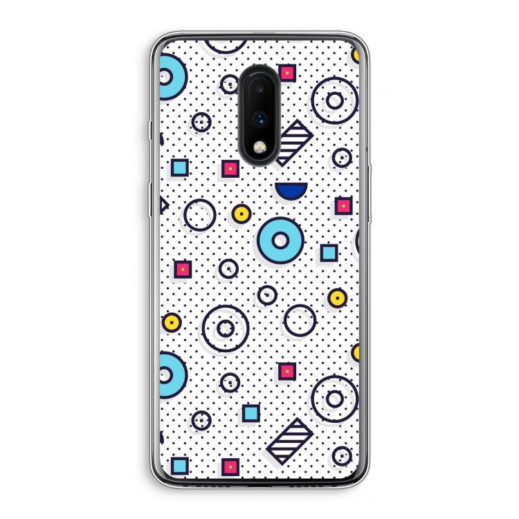 8-bit N°9: OnePlus 7 Transparant Hoesje