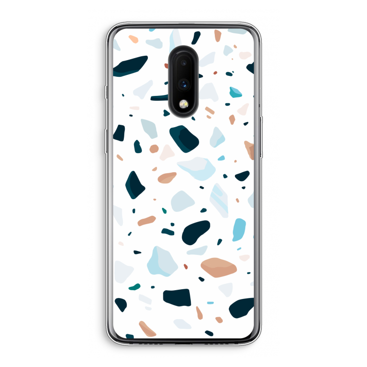 Terrazzo N°13: OnePlus 7 Transparant Hoesje