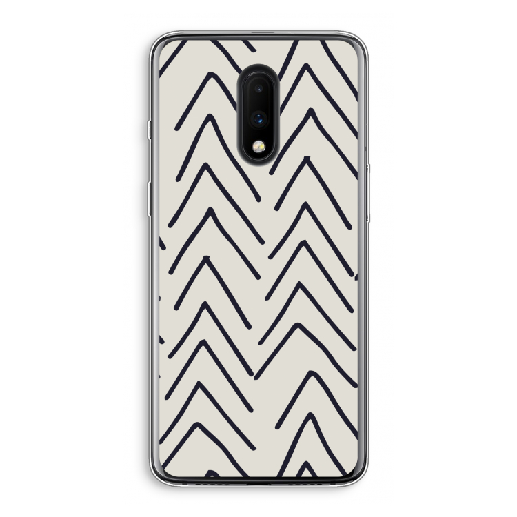 Marrakech Arrows: OnePlus 7 Transparant Hoesje