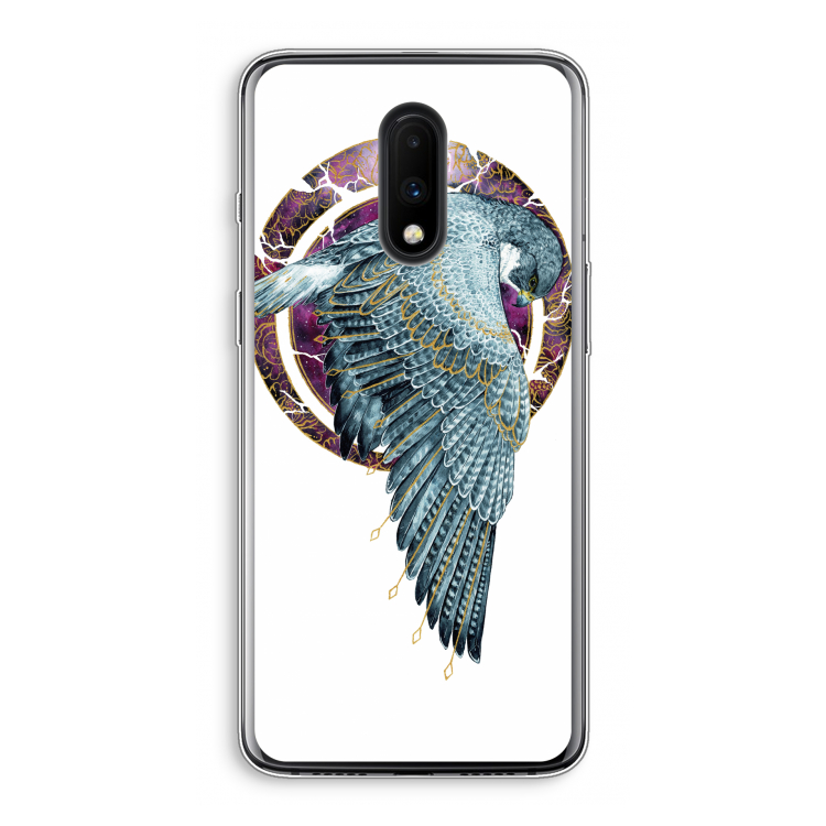 Golden Falcon: OnePlus 7 Transparant Hoesje