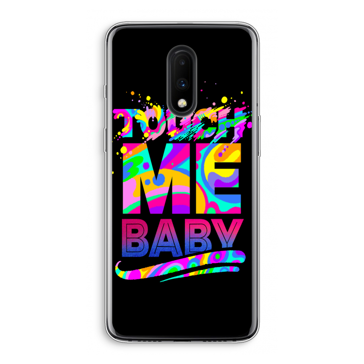 Touch Me: OnePlus 7 Transparant Hoesje