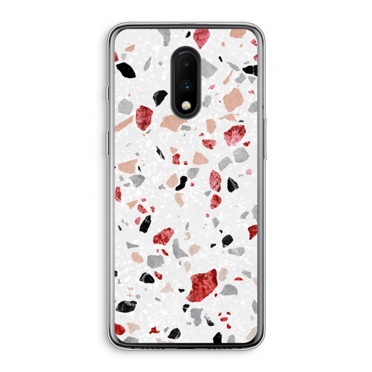 Terrazzo N°12: OnePlus 7 Transparant Hoesje