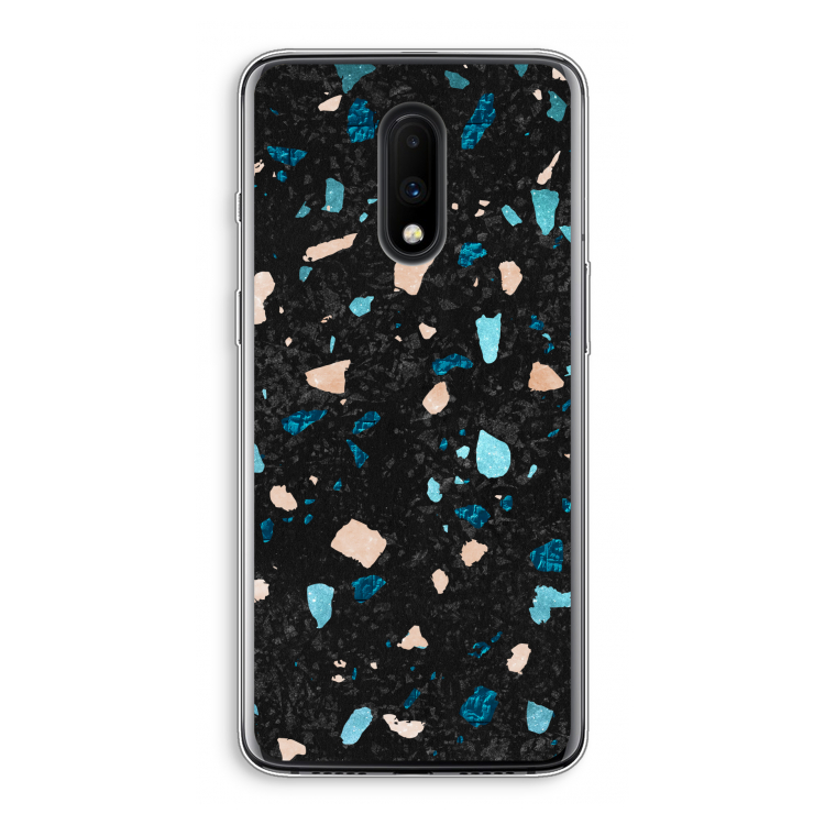 Terrazzo N°11: OnePlus 7 Transparant Hoesje