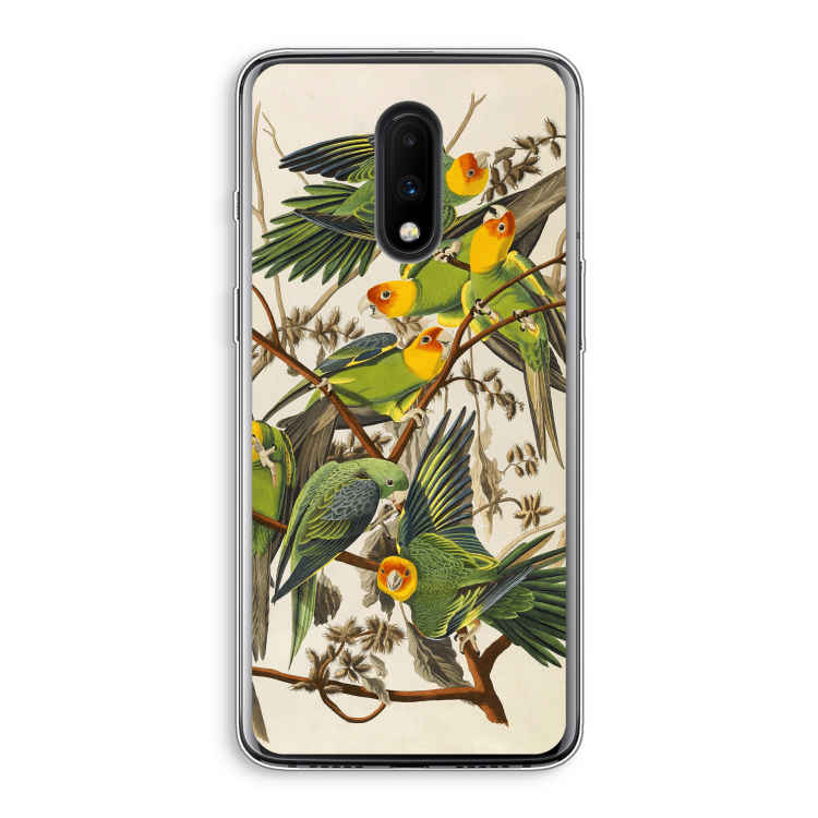 Carolinaparkiet: OnePlus 7 Transparant Hoesje