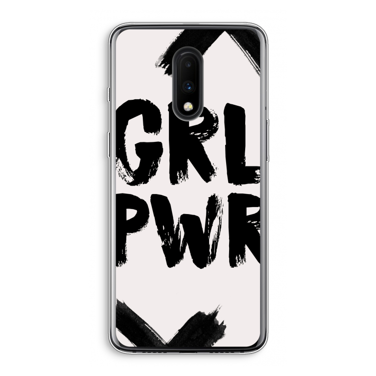 Girl Power #2: OnePlus 7 Transparant Hoesje