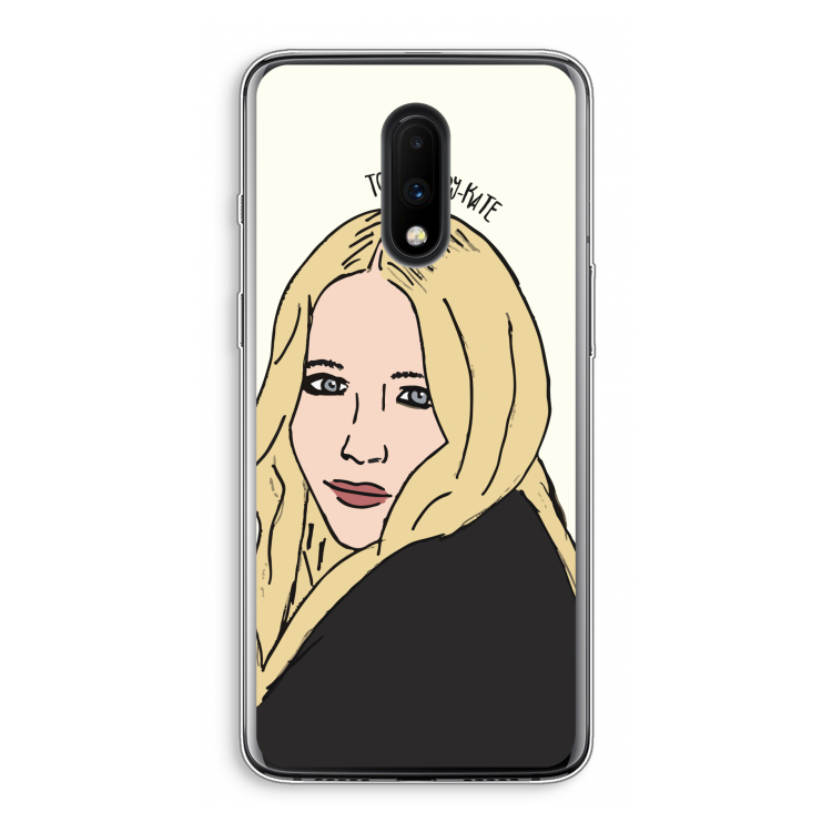 Mary Kate: OnePlus 7 Transparant Hoesje
