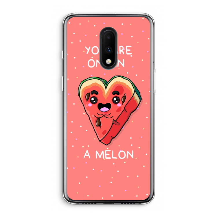 One In A Melon: OnePlus 7 Transparant Hoesje