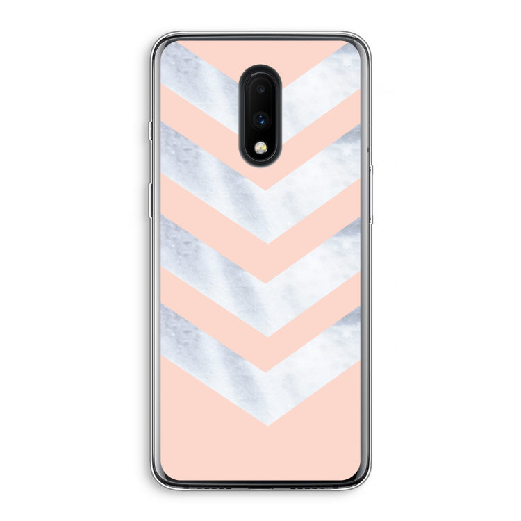 Marmeren pijlen: OnePlus 7 Transparant Hoesje