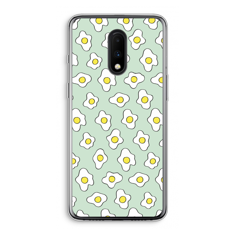 Spiegeleitjes: OnePlus 7 Transparant Hoesje