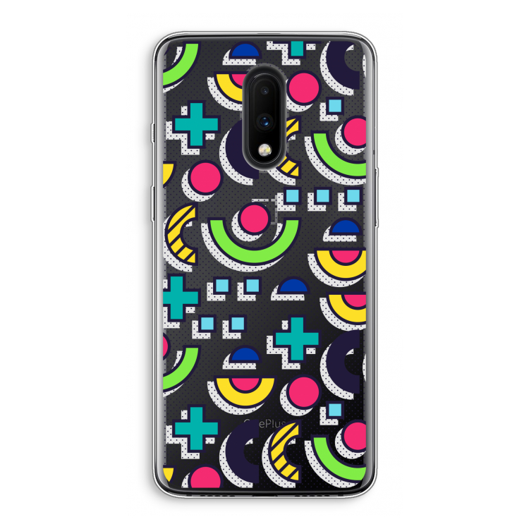 8-bit N°6: OnePlus 7 Transparant Hoesje