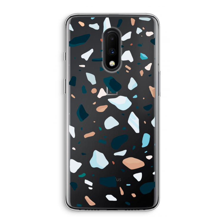 Terrazzo N°13: OnePlus 7 Transparant Hoesje